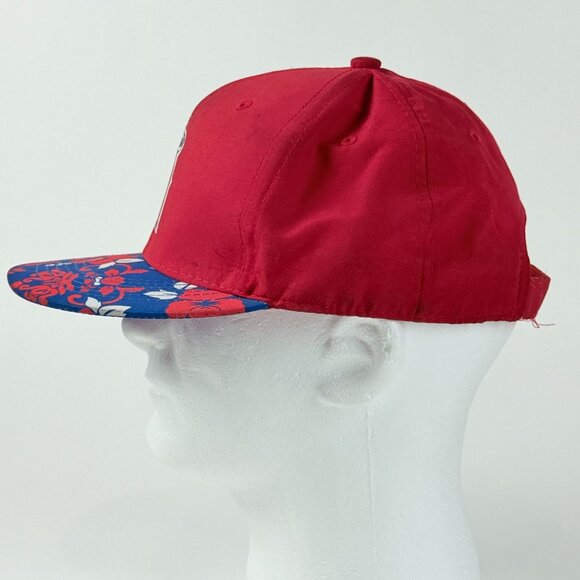 MLB Los Angeles Angels Sixth Man Floral Brim Promotion Cap Adjustable Fit Hat - Picture 3 of 6